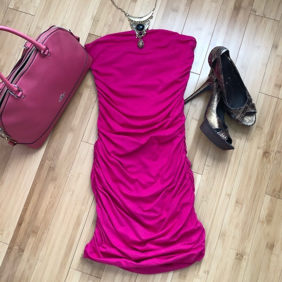 Express Dresses & Skirts - 3/$25 Express strapless Pink dress Size Small